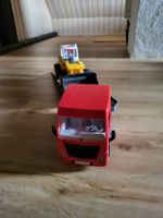 Playmobil Sattelschlepper mit Bagger