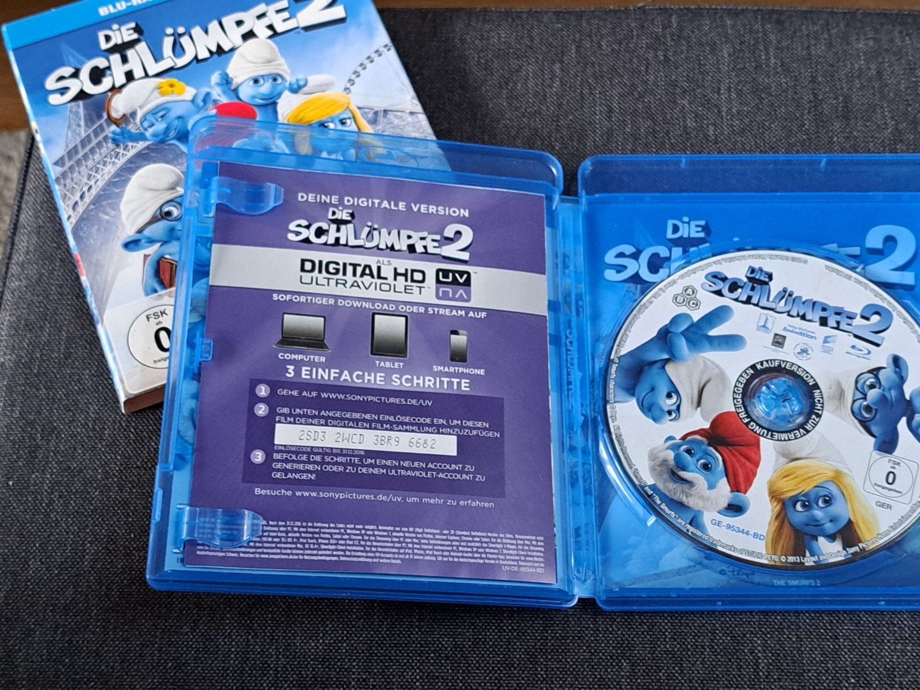 Tutti i DVDs: Blu-ray Die Schlümpfe 2  mit Schuber – Nuovo (secondo la descrizione) da Unterseen venduto da Kanica 5
