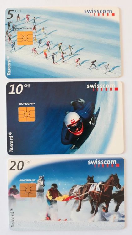 Swisscom Cartes de téléphone: Schneesport 98-99 - CH – D'occasion à Niederuzwil par lubimaja