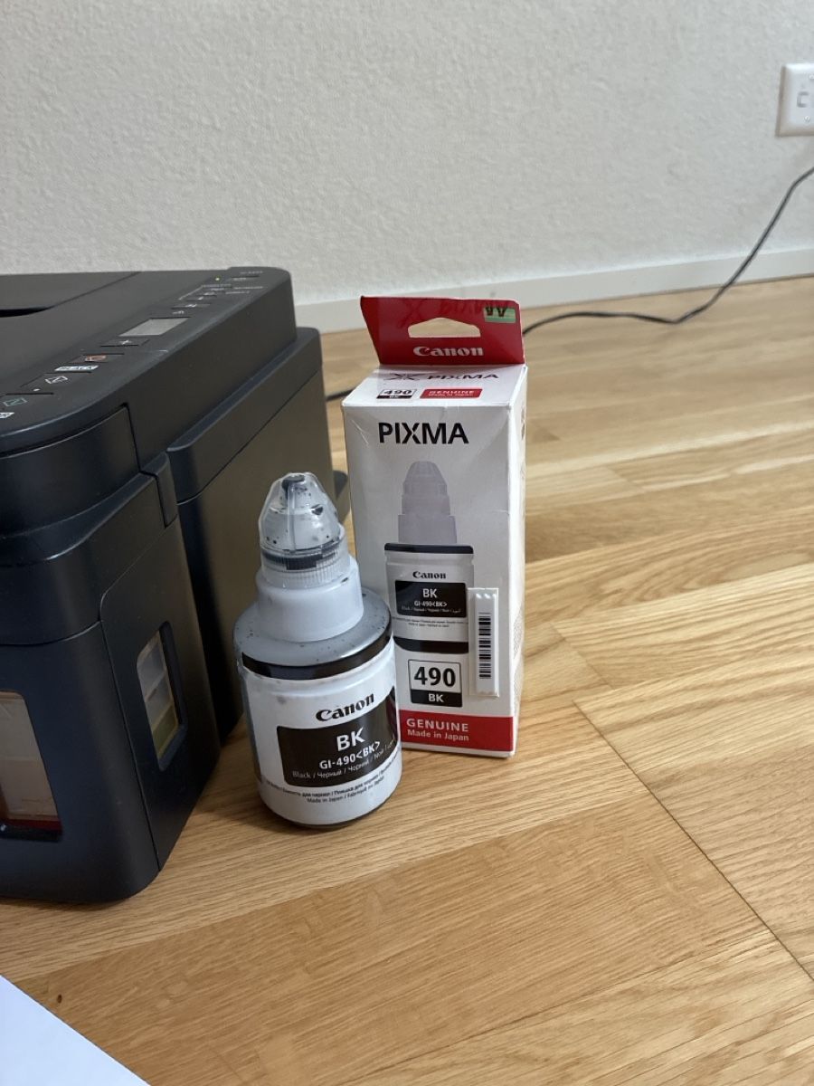 Canon Imprimantes: Canon PIXMA G3411 Multifunktionsdrucker + Tinte – D'occasion à Zürich par ask_b2fv 1
