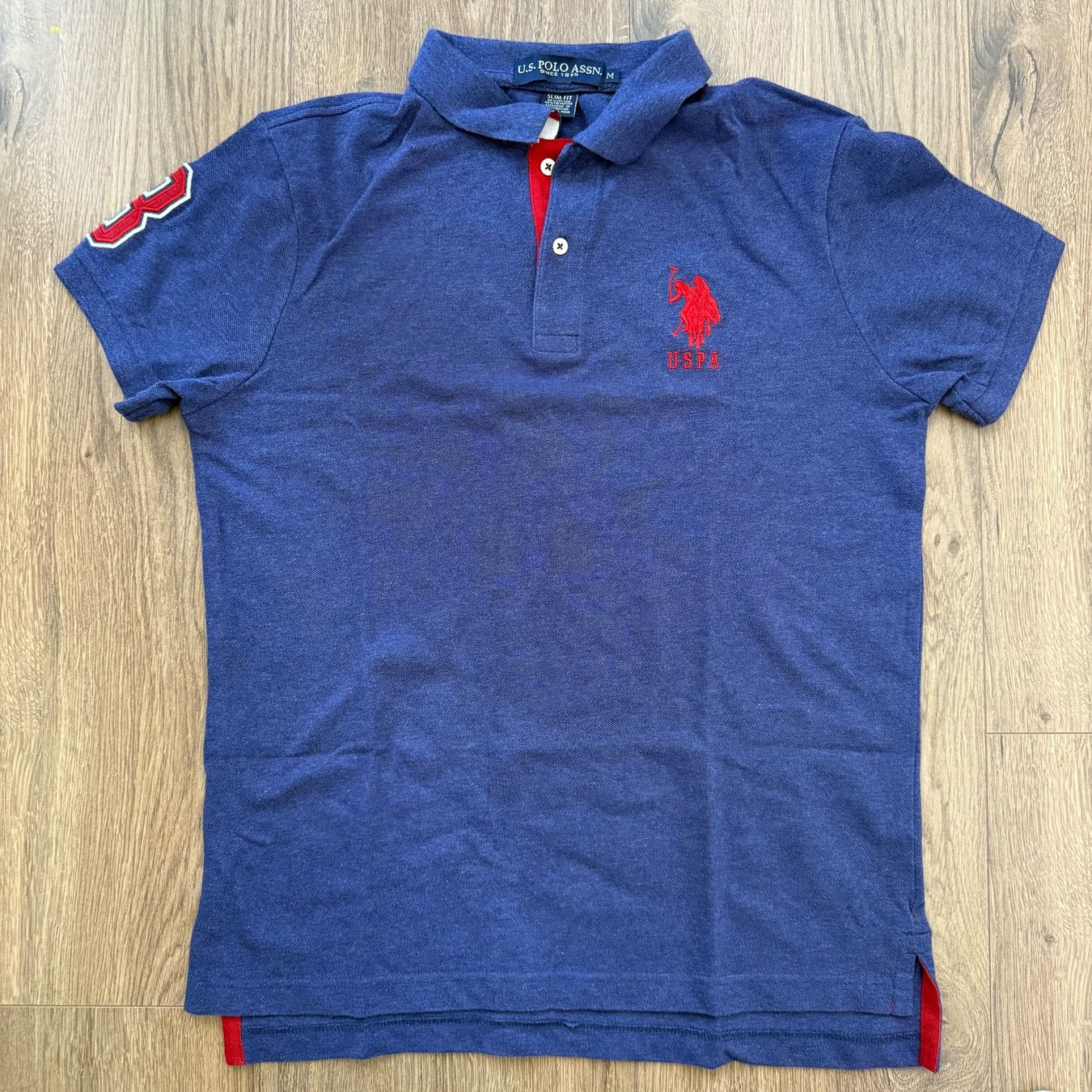 US Polo Magliette Polo: Polo U.S. Polo Assn. bleu, taille M – Usato da Les Acacias venduto da speedygonzales1