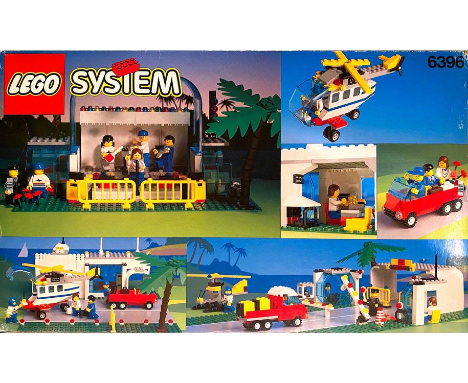 Lego 6396 Internationaler Flughafen (1990) RAR! Town (Gebraucht) in ...
