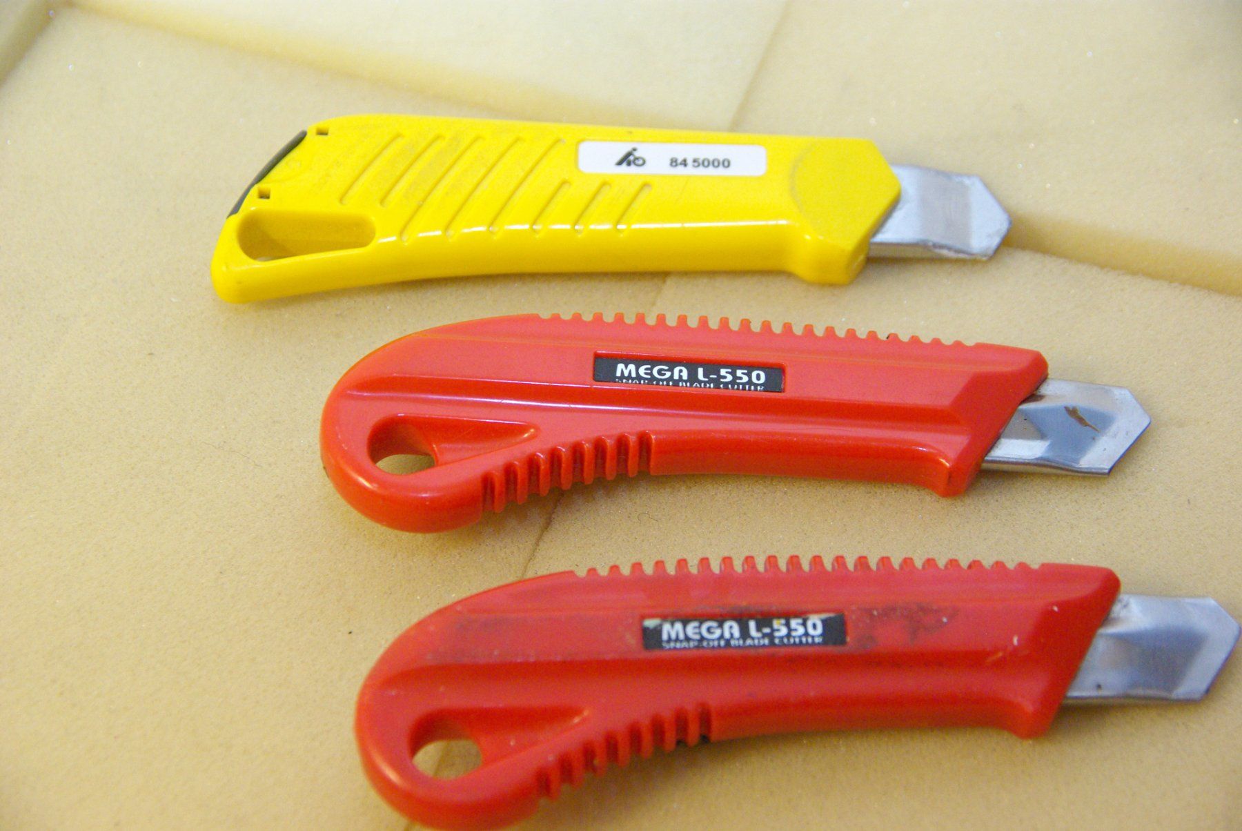 Alle Werkzeuge: 3x Kutter / Cutter kunststoff – Gebraucht aus Herisau von Cevianer1844 3