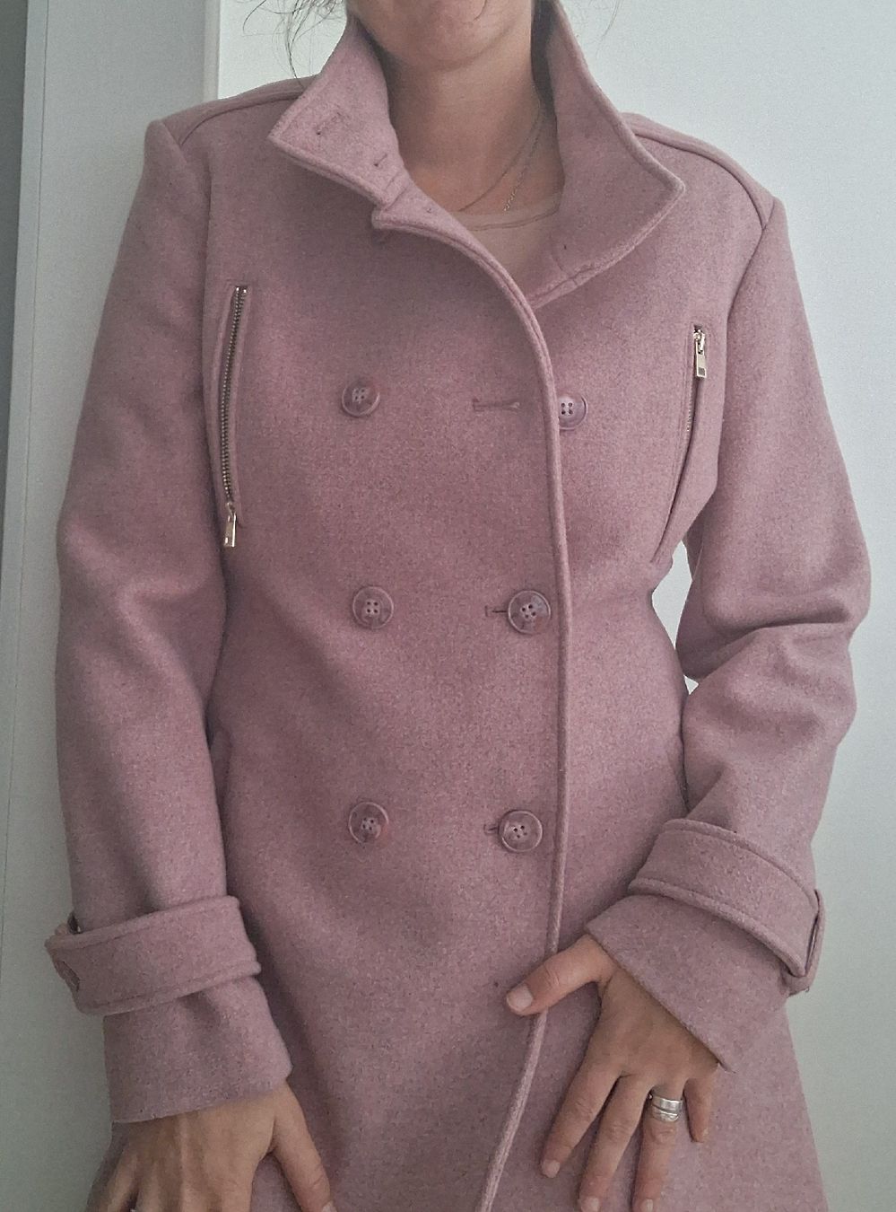 Cappotti: Salsa Jeans Pink wool winter coat – Nuovo (secondo la descrizione) da Wil SG venduto da tre_g2l7 4