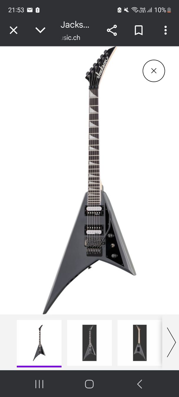 Jackson Strumenti musicali: Jackson JS32 Rhoads AH SG B-Stock – Nuovo e nell'imballaggio originale da Lupfig venduto da Metallica81