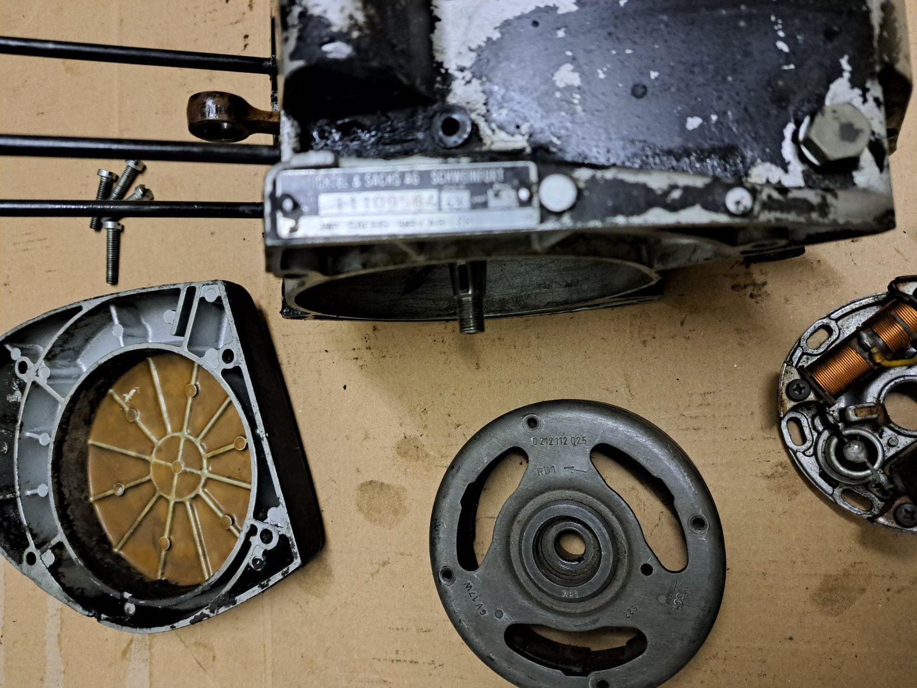 Sachs Motoren: Sachs Motor 503 AB – Defekt aus Boswil von Mriesen 1