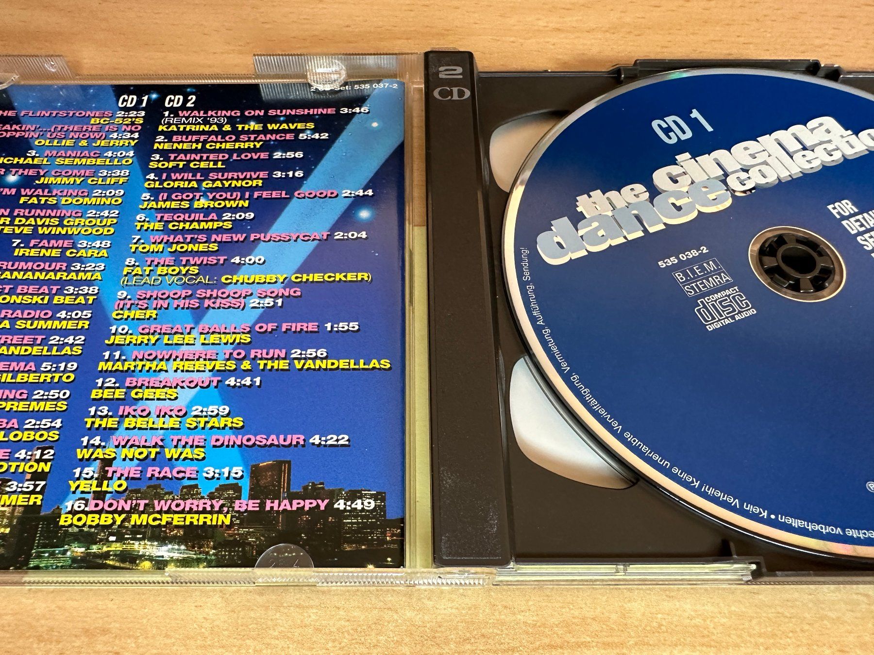 CDs: Various – The Cinema Dance Collection - 2 CD – Gebraucht aus Rikon im Tösstal von Alpenmutz 2