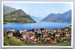 Lugano-Paradiso, Vista verso Porlezza