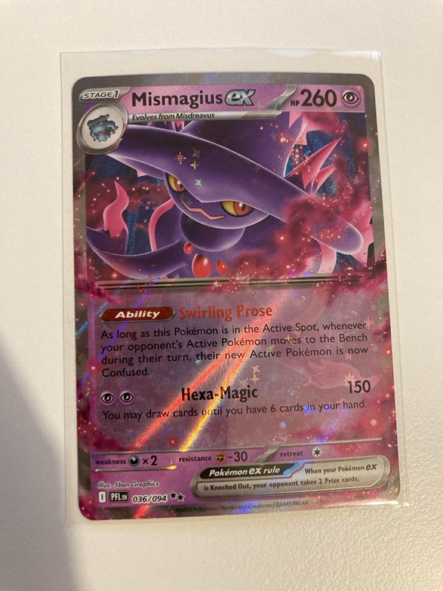 Pokémon Carte collezionabili: Mismagius ex 036/094 EN – Nuovo (secondo la descrizione) da Wohlen AG venduto da Liridon22