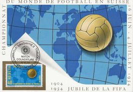 CH319 - Match  d'ouverture CM Lausanne 16.6.1954