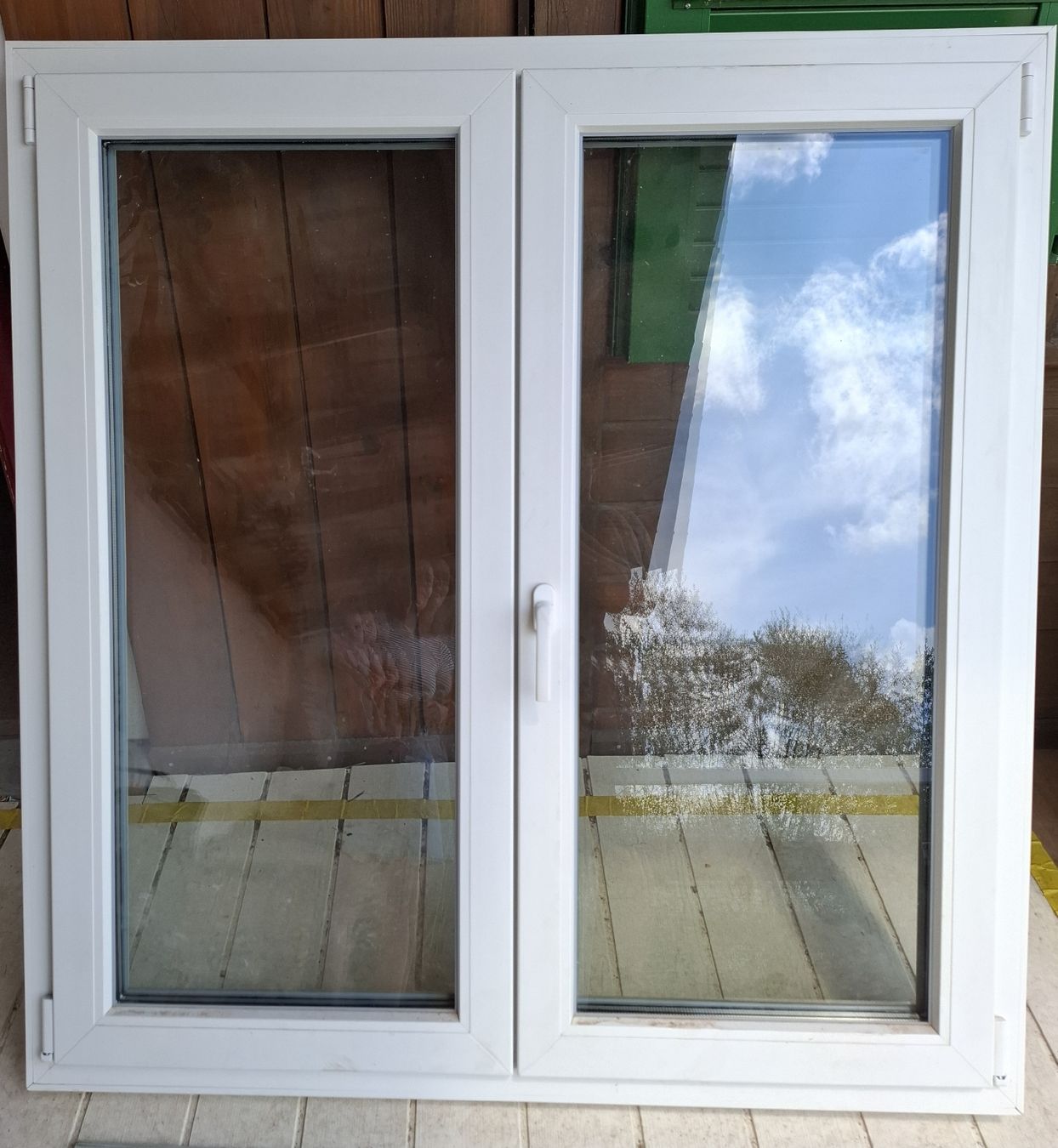 Fenêtres: Fenster Kunststoff weiss – D'occasion à Oberhünigen par loseneggerm