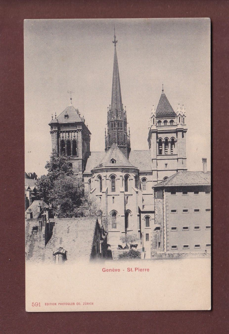 Cartes postales: GENEVE - St. Pierre – D'occasion à Pully par nicecards