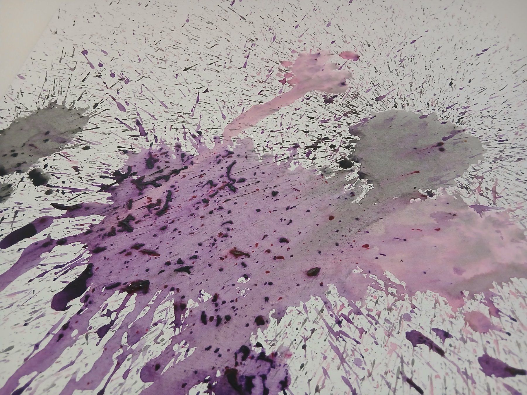 Foto & Immagini: Bild Acryl auf Leinwand Spritztechnik – Usato da Zuzgen venduto da Accelerando 1