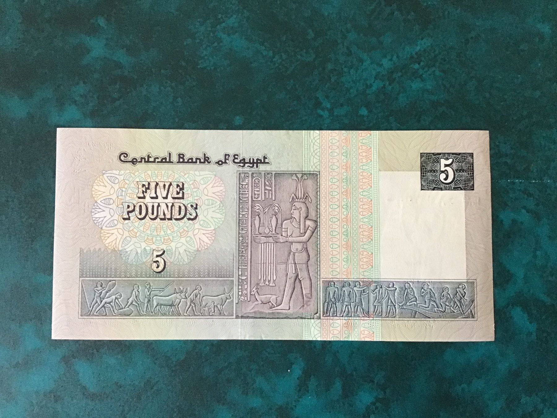 Banconote: Ägypten 5 Pounds (1989) – Nuovo (secondo la descrizione) da Urtenen-Schönbühl venduto da absolut08 1