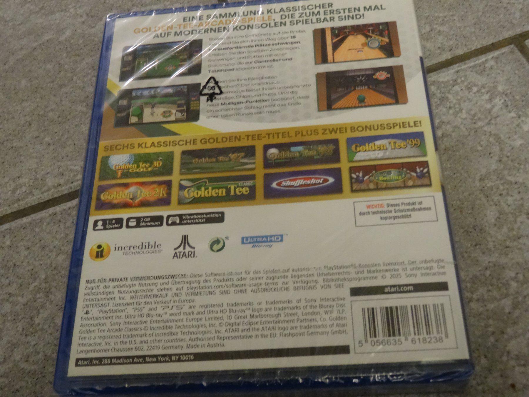 Sony Giochi: Golden Tee Arcade Classics PS5 - Neu & OVP – Nuovo e nell'imballaggio originale da Olten venduto da Disc-Ausverkauf 1