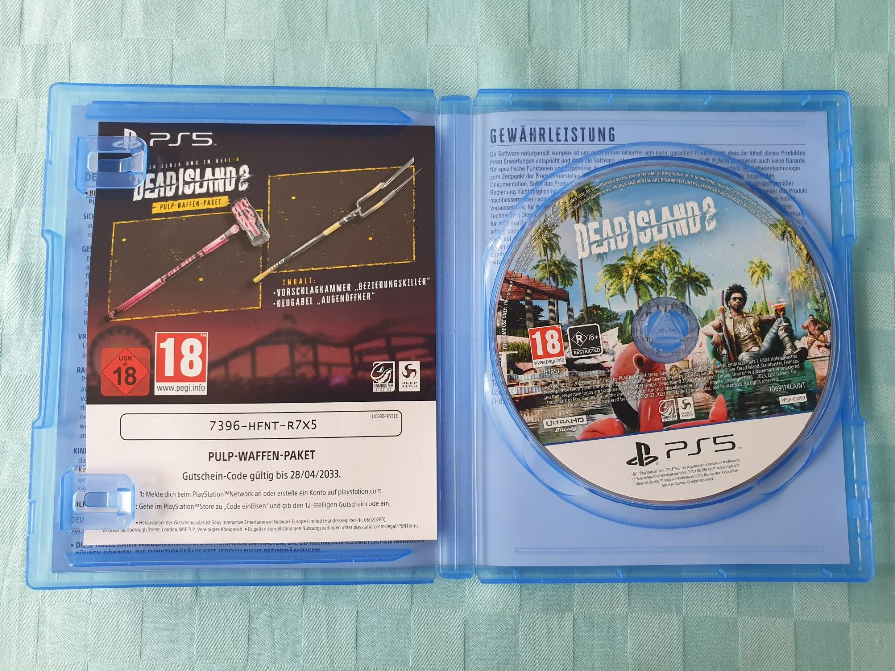 Spiele: PlayStation 5 DEAD ISLAND 2 PULP EDITION – Gebraucht aus Mörschwil von spirspi 2