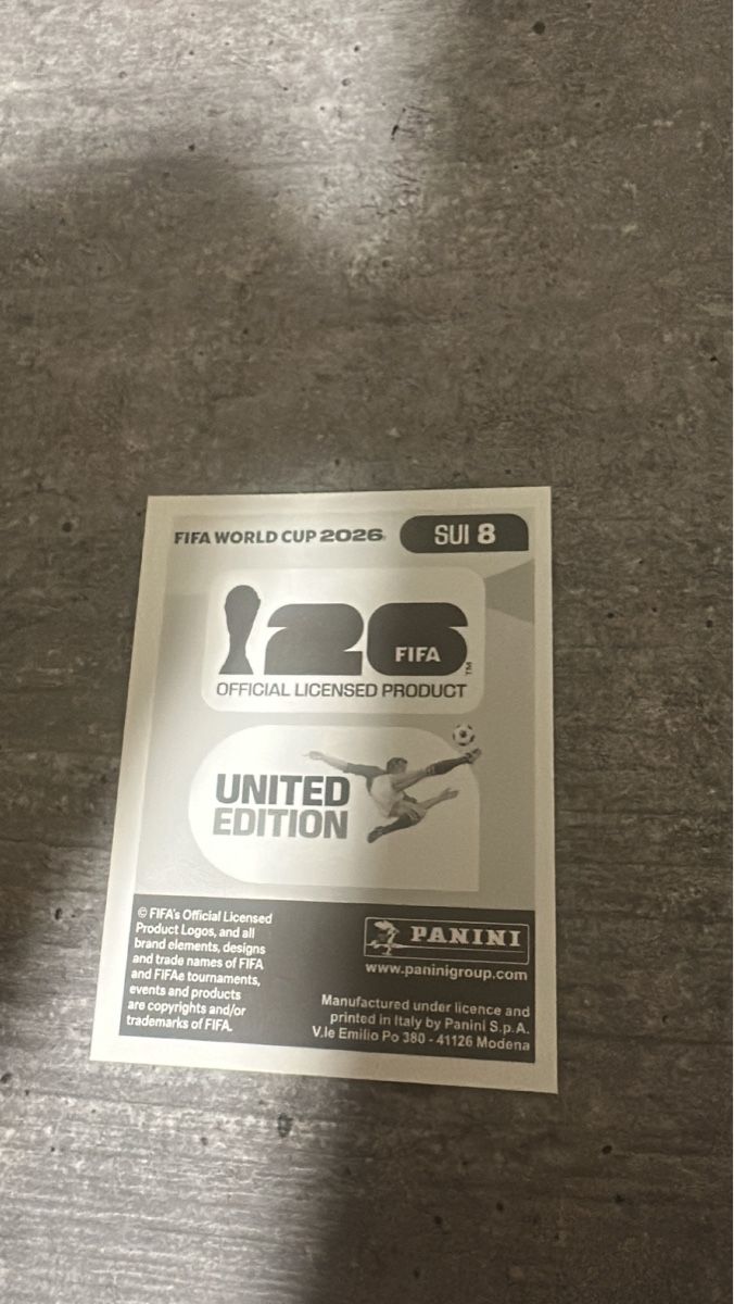 Panini Carte collezionabili: SUI 8 , FIFA WORLD CUP 2026 PANINI  – Nuovo (secondo la descrizione) da Frauenfeld venduto da 1PegPeg1 1