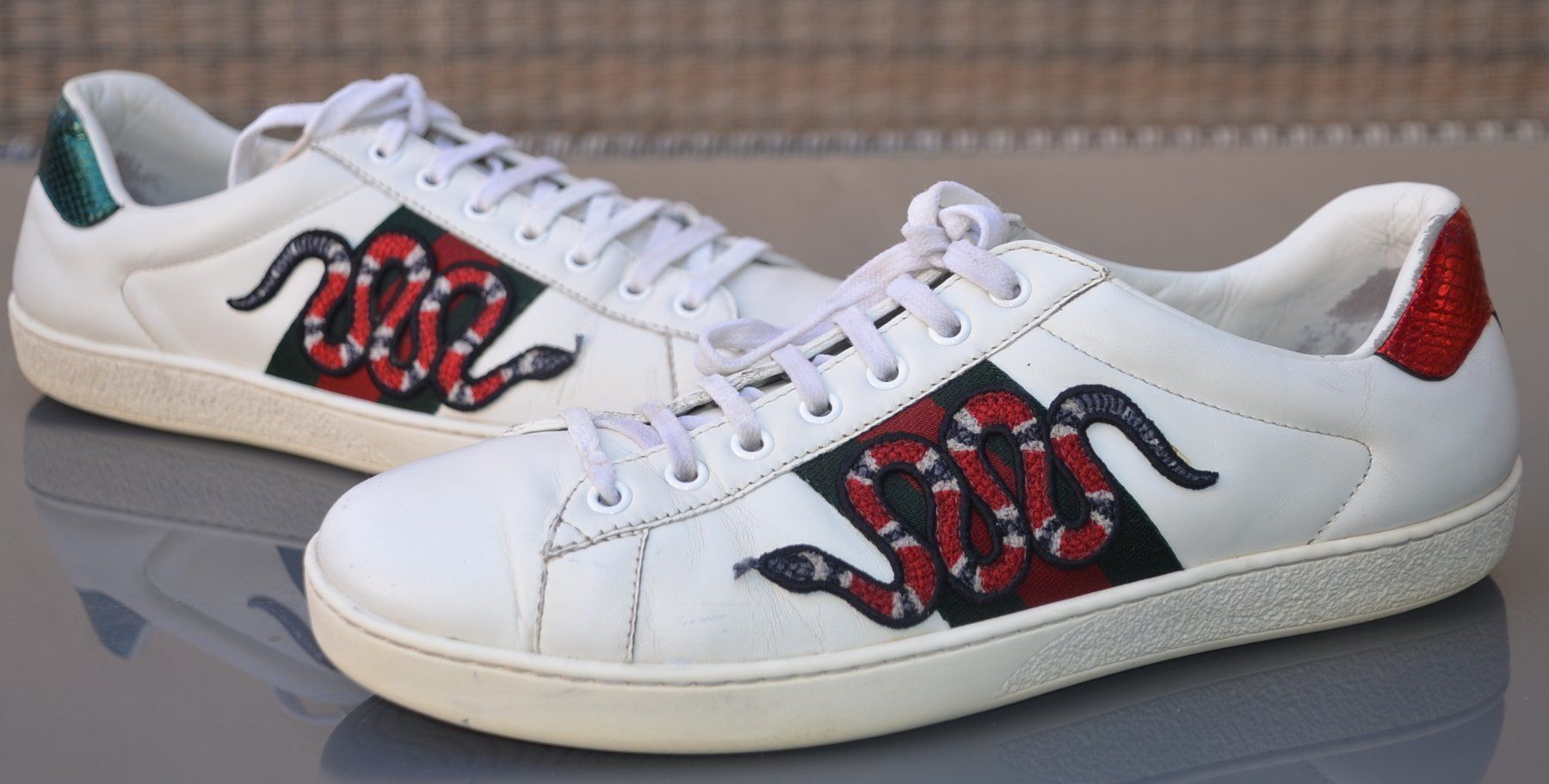 Scarpe da uomo: Sneakers Gucci Ace Treaner .41 – Usato da Collonges venduto da Auganien 3