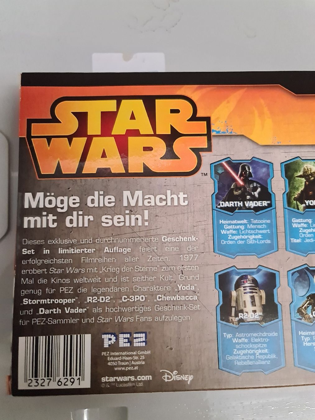 Pez Statuette: PEZ Star Wars 6 Spender Set limitierte Auflage neu – Nuovo e nell'imballaggio originale da Solothurn venduto da Lego111 2