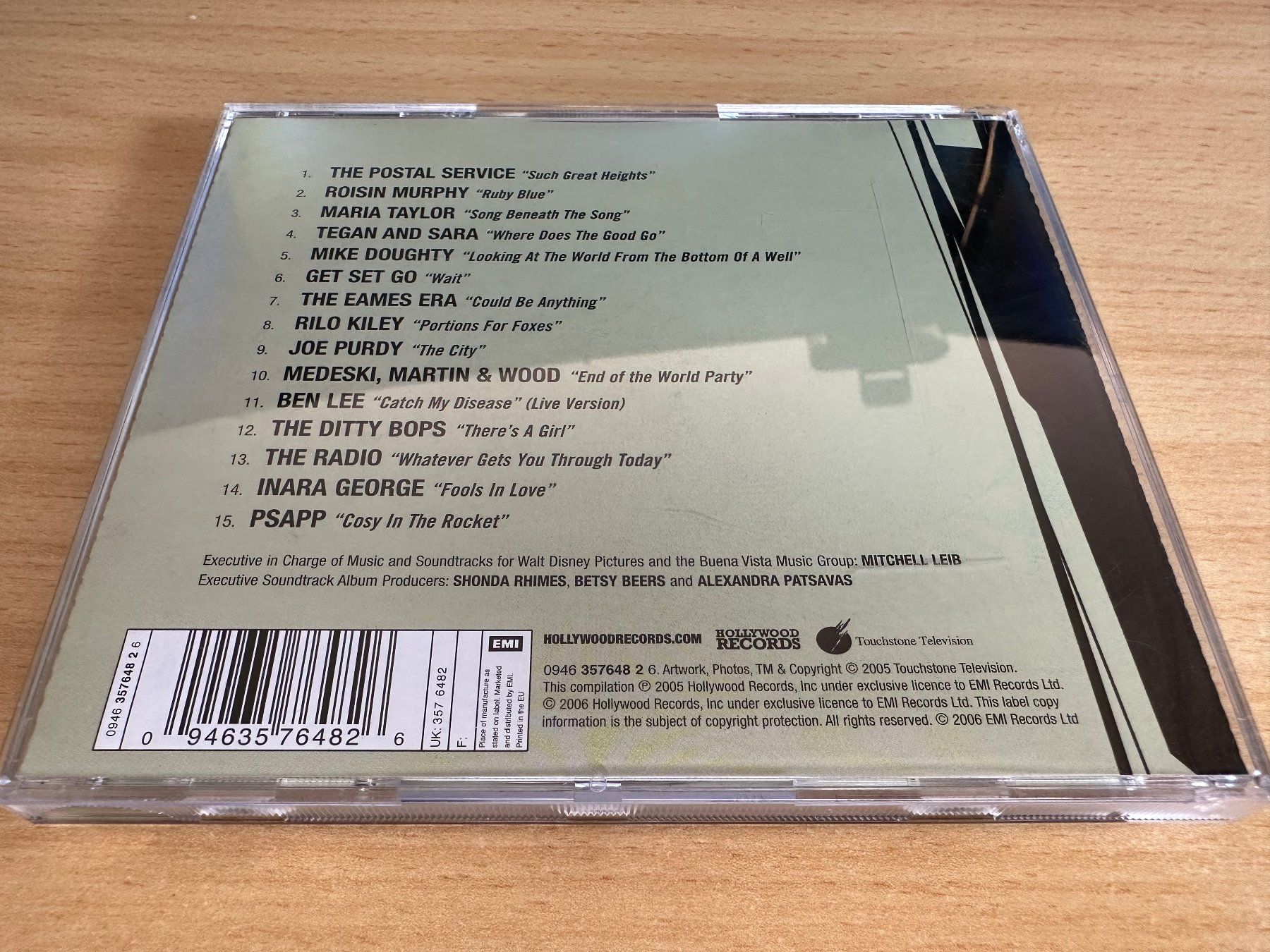 CD: Various – Grey's Anatomy - Original Soundtrack – Usato da Rikon im Tösstal venduto da Alpenmutz 1