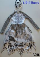 Costume squelette / Skelett t. 9 - 10 ans