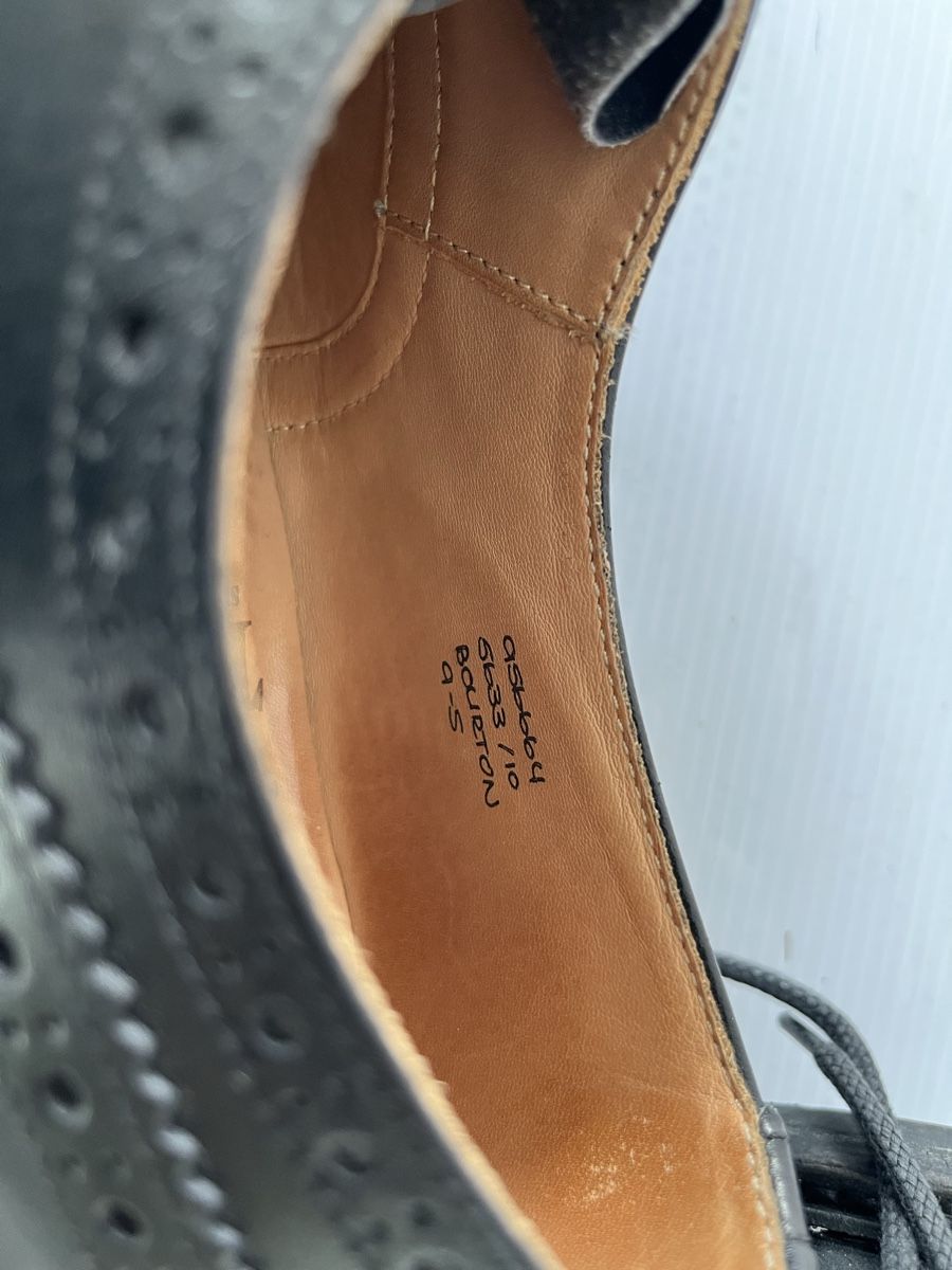 Scarpe da uomo: Tricker’s shoes - derby bourton black – Usato da Iseo venduto da val_tgk5 2