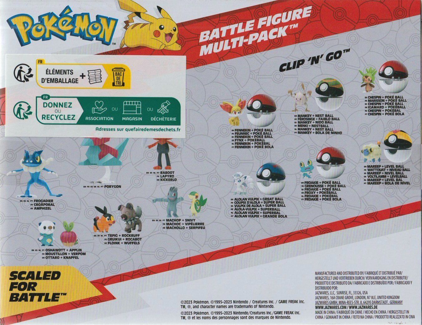 Pokémon Figuren: POKEMON BATTLE FIGURE MULTI-PACK inc 8 action figures PIKACH – Neu und originalverpackt aus Vezia von Aquarius_Age 1