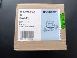 Neue GEBERIT Pusch Fit Wasserzähler G1" PN 16,