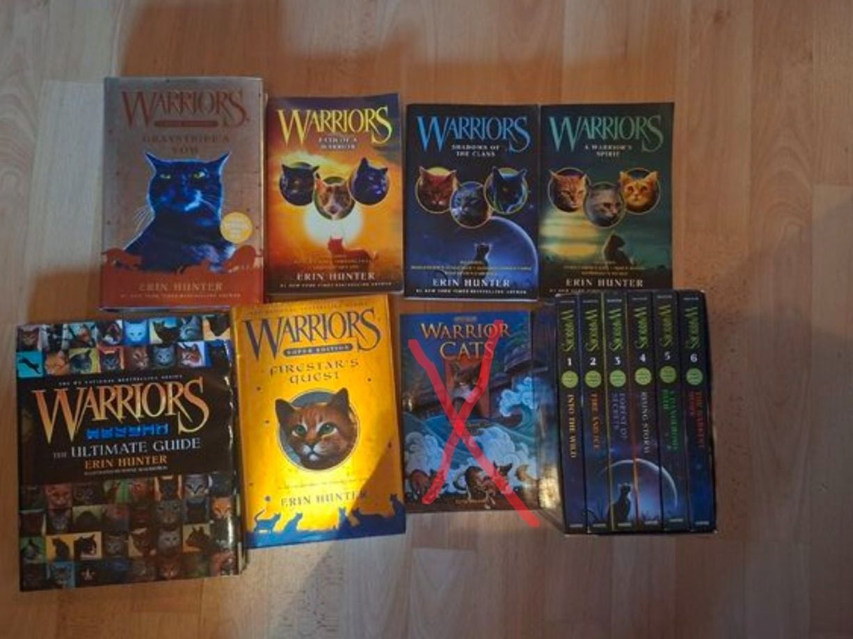 Livres: Diverse Warror Cats bücher – D'occasion à Kriegstetten par vsp_9gwr