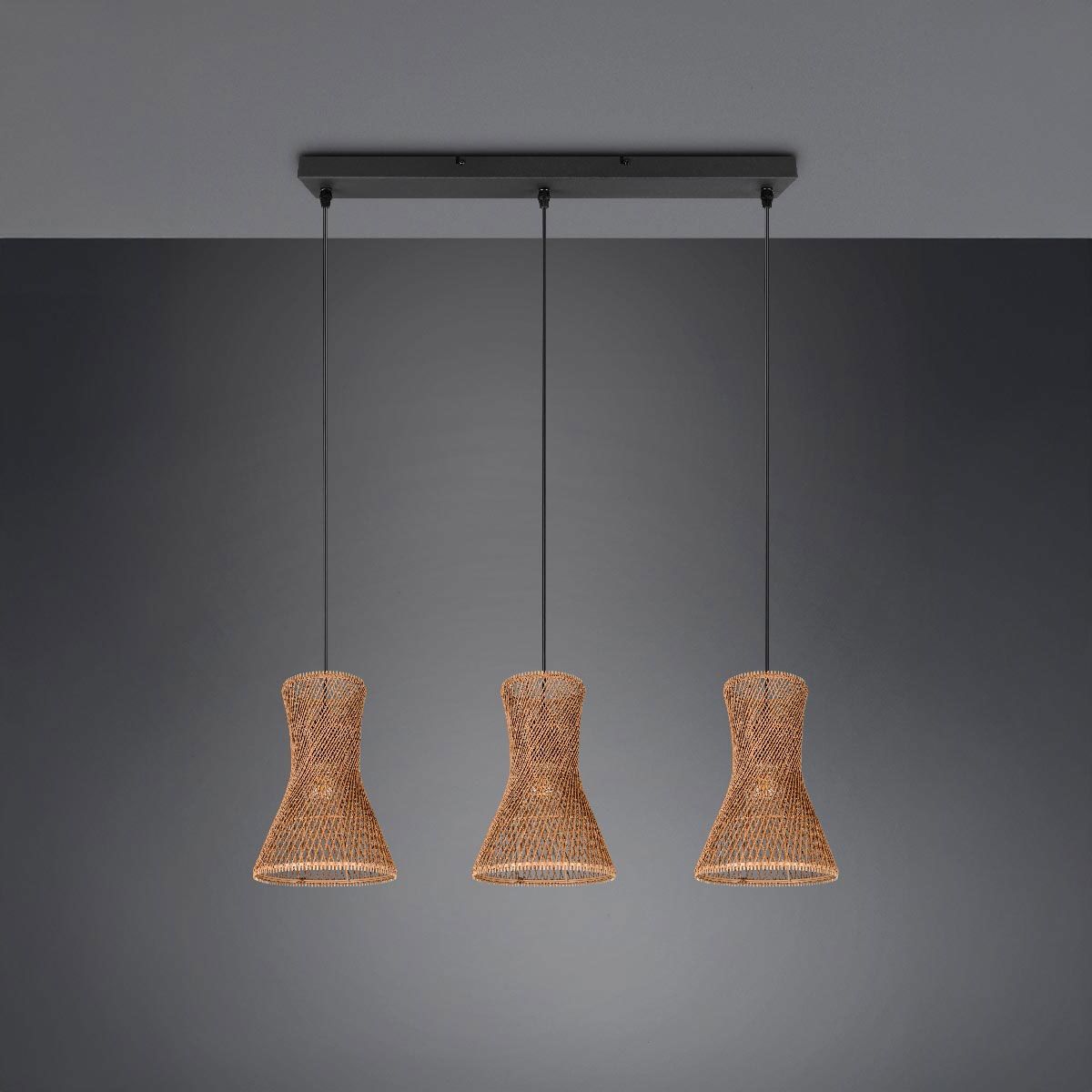 Lampadari & plafoniere: Pendelleuchte,Papiergarn, 75 cm x 20 cm – Nuovo (secondo la descrizione) da Kreuzlingen venduto da Smart-Light 4
