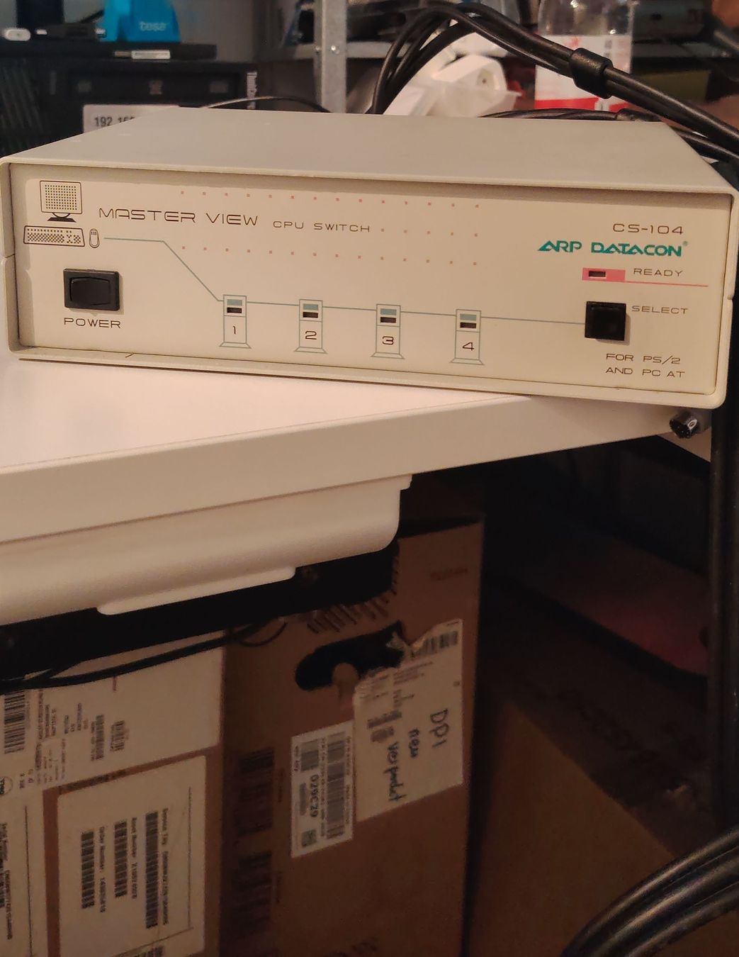 Hubs & Switches: ARP DATACON CS-104 CPU SWITCH gebraucht – Gebraucht aus Aesch BL von Gebrauchtes_AeschBL