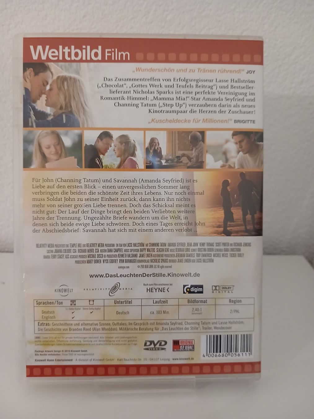 Tous les DVDs: Das Leuchten der Stille – D'occasion à St. Margrethen SG par SamusAran 1