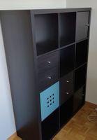 Ikea Kallax Regal schwarz 3x4 gut erhalten