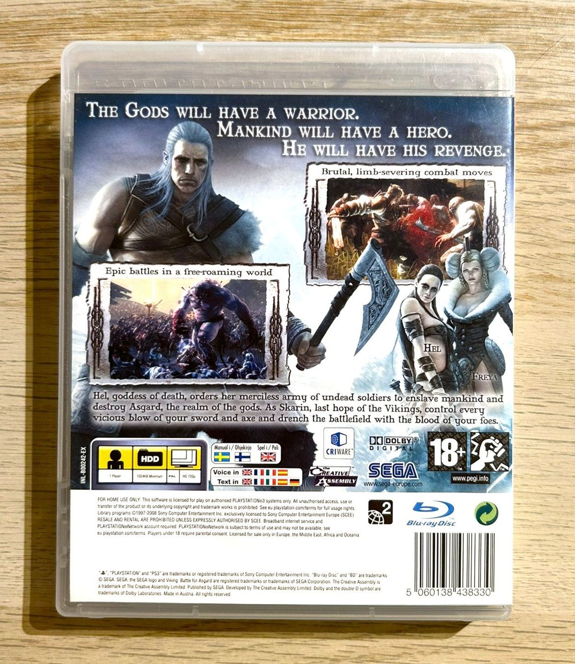 Sony Giochi: Viking: Battle for Asgard PS3 – Usato da St. Gallen venduto da Alpine.Arcade 1
