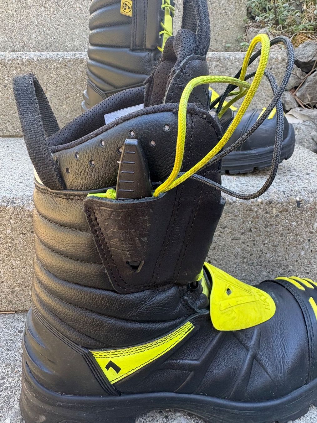Haix Scarpe da uomo: Haix Feuerwehrstiefel "Fire Eagle" – Nuovo (secondo la descrizione) da Basel venduto da Retosch_ 2