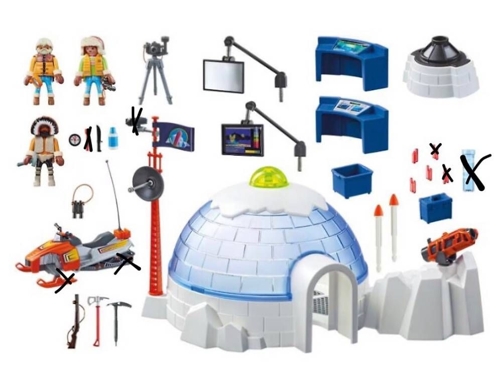 Playmobil Spielzeuge: Playmobil exploration polaire - quartier général – Gebraucht aus Sierre von babibouchette01 3