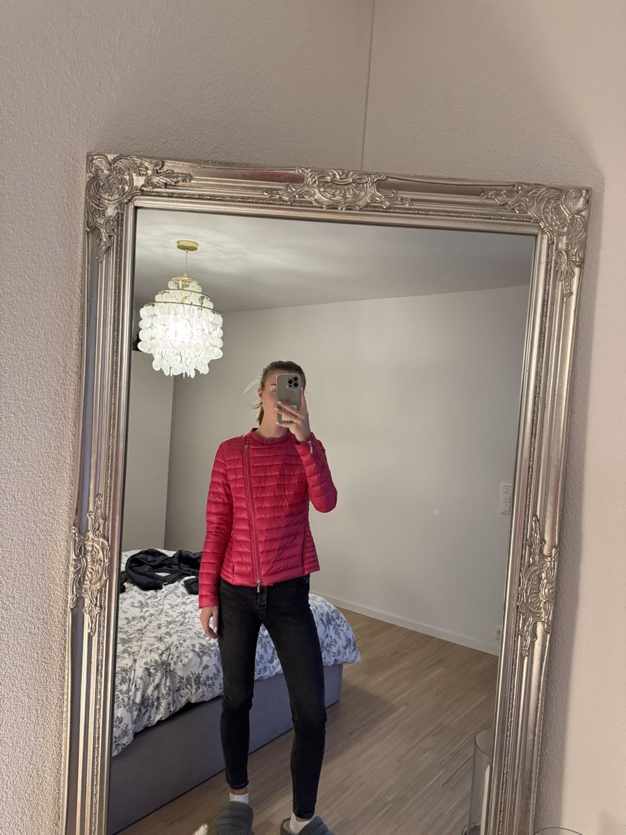 Moncler Giacche: Pink Moncler Quilted Down Jacket Gr.0 – Usato da Zürich venduto da llor.dell 4