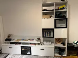 Meuble TV + armoire rangement design
