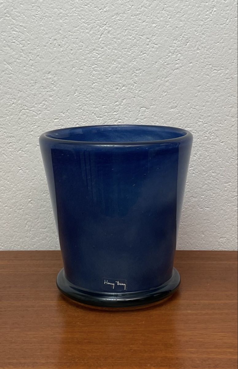 Vasi & Recipienti: Henry Dean Studio Glas Planter / grosse Vase handmade – Usato da Zürich venduto da Vintagewiesel