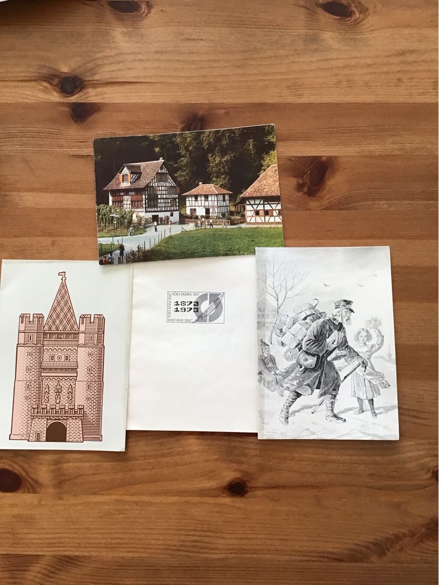 Tous les timbres: Briefmarken weihnachtskarten PTT – D'occasion à Bettwiesen par Jumpingfox