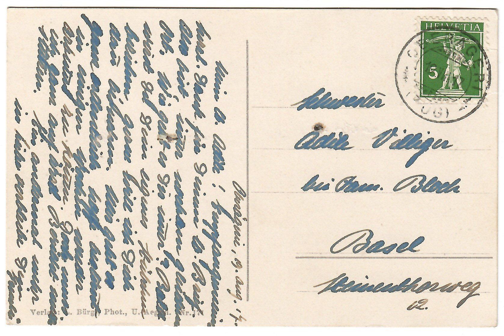 Cartes postales: Ansichtskarte Ober-Aegeri – D'occasion à Kerns par etma3 1