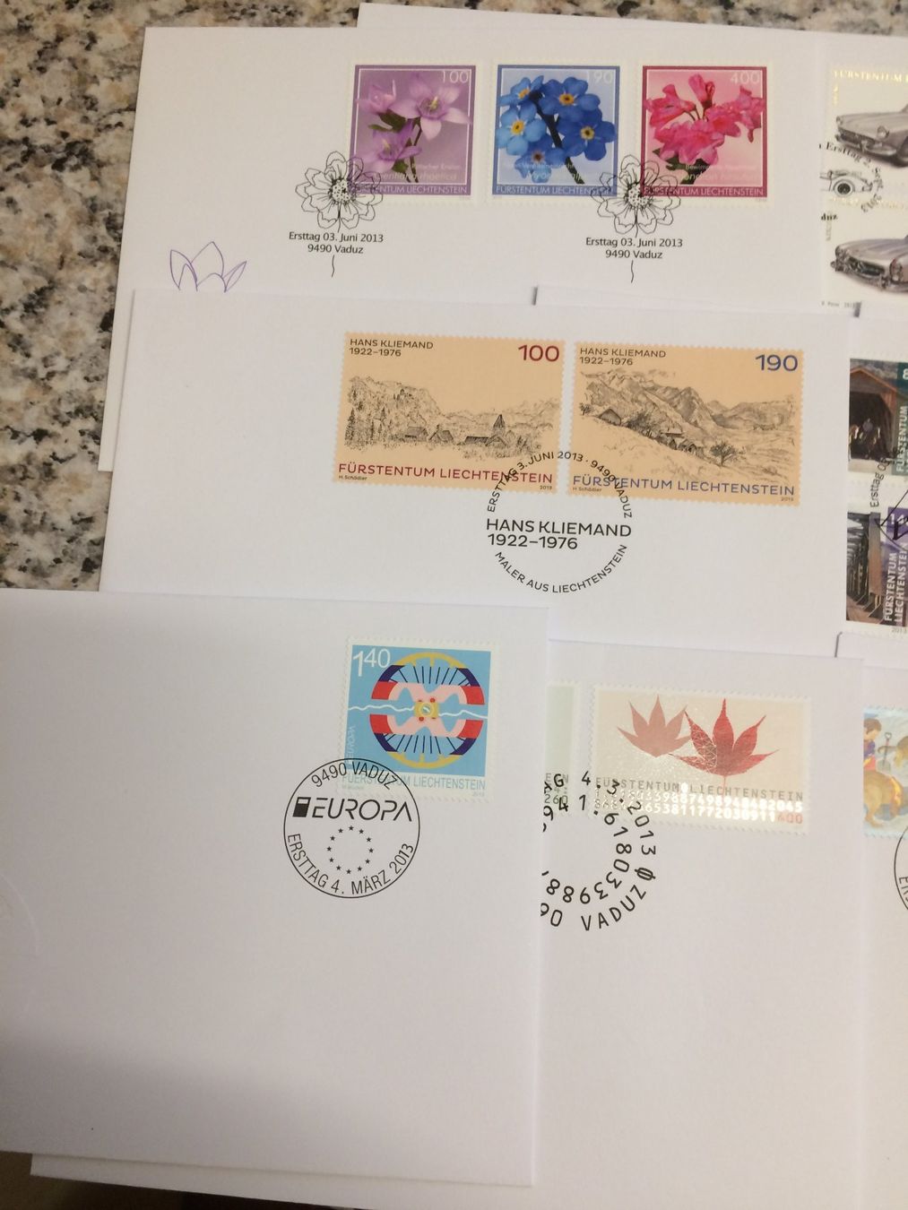 Tous les timbres: Ersttagscouverts – D'occasion à Kilchberg ZH par APZ4BWM2 4