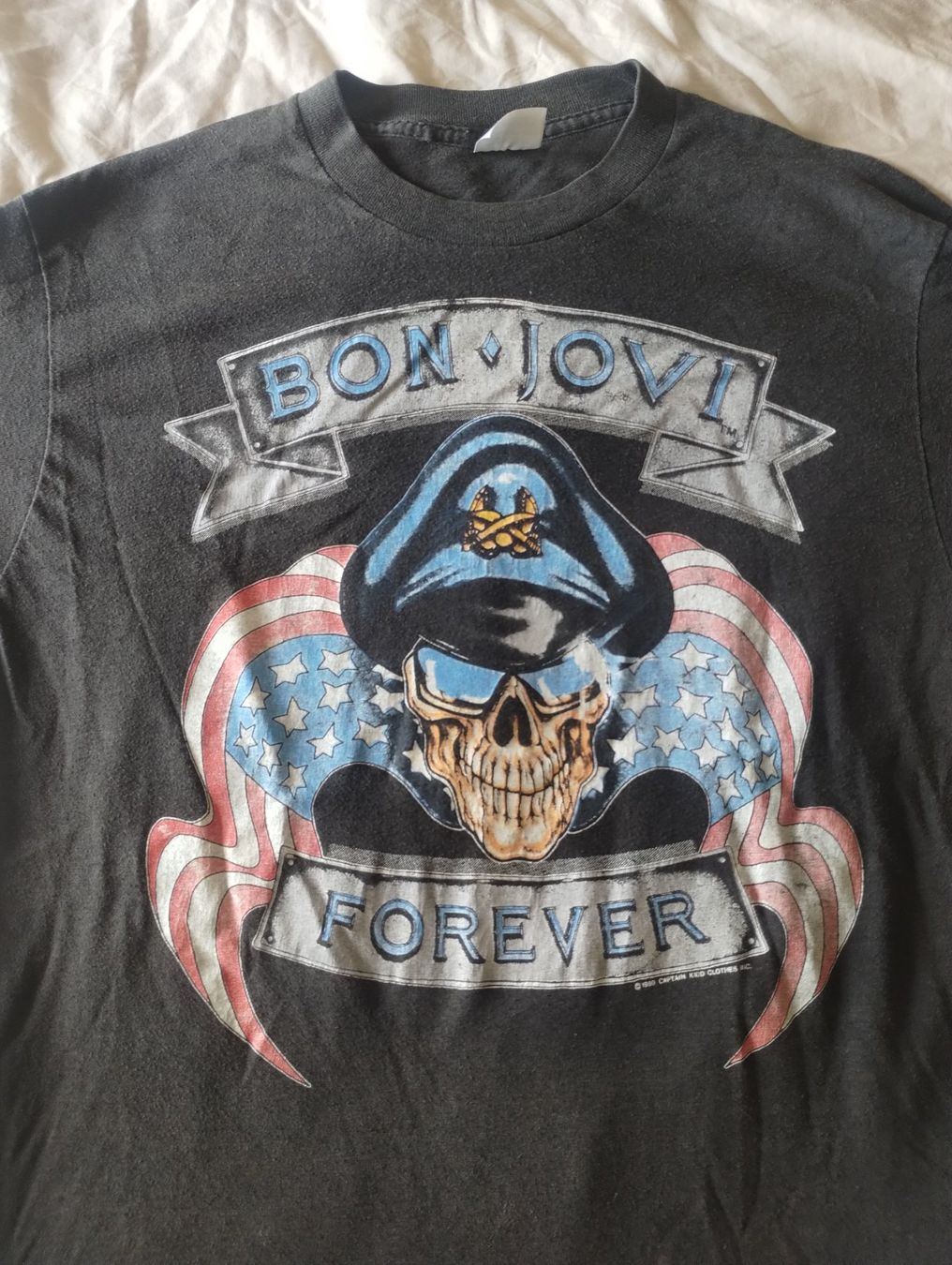 T-shirt: Bon Jovi "Forever" original 1989 – Usato da Lausanne venduto da Martinucci 5