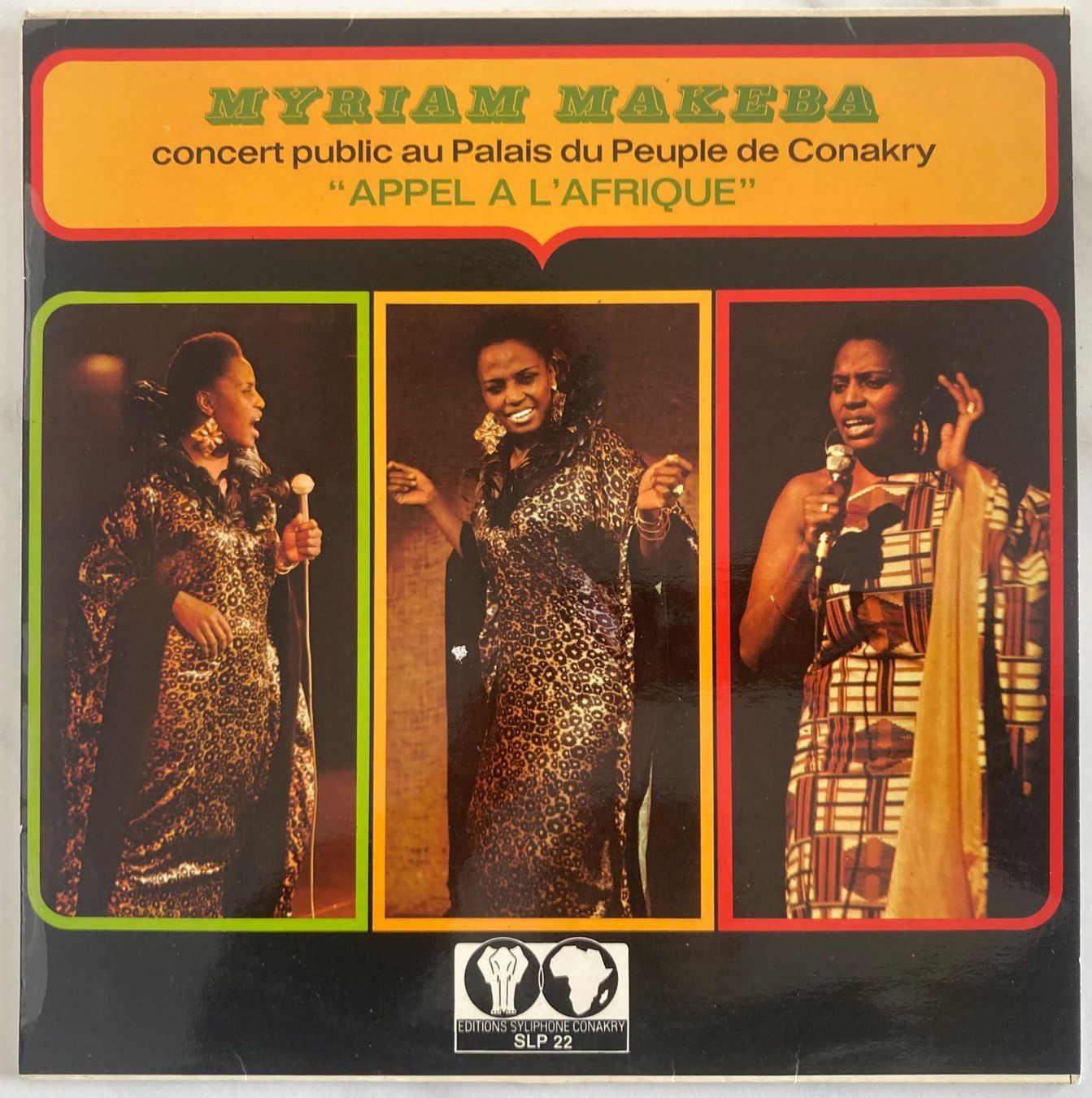 Dischi in vinile: MYRIAM MAKEBA - APPEL A L'AFRIQUE – Usato da Poliez-Pittet venduto da Newtown-Records