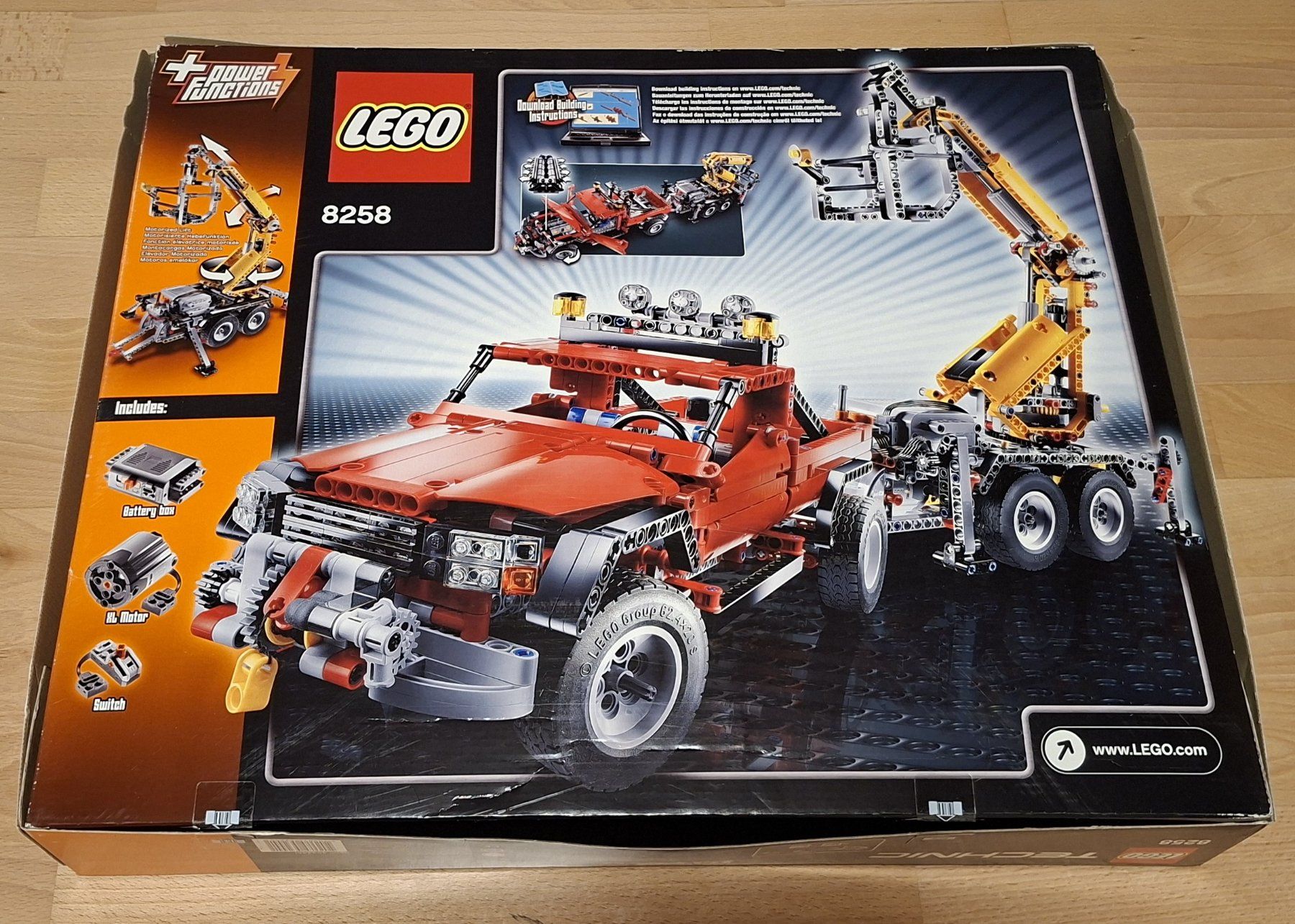Lego Baukästen: LEGO Technic 8258 Kranwagen mit Power Functions – Gebraucht aus Langendorf von stefanschoe 7