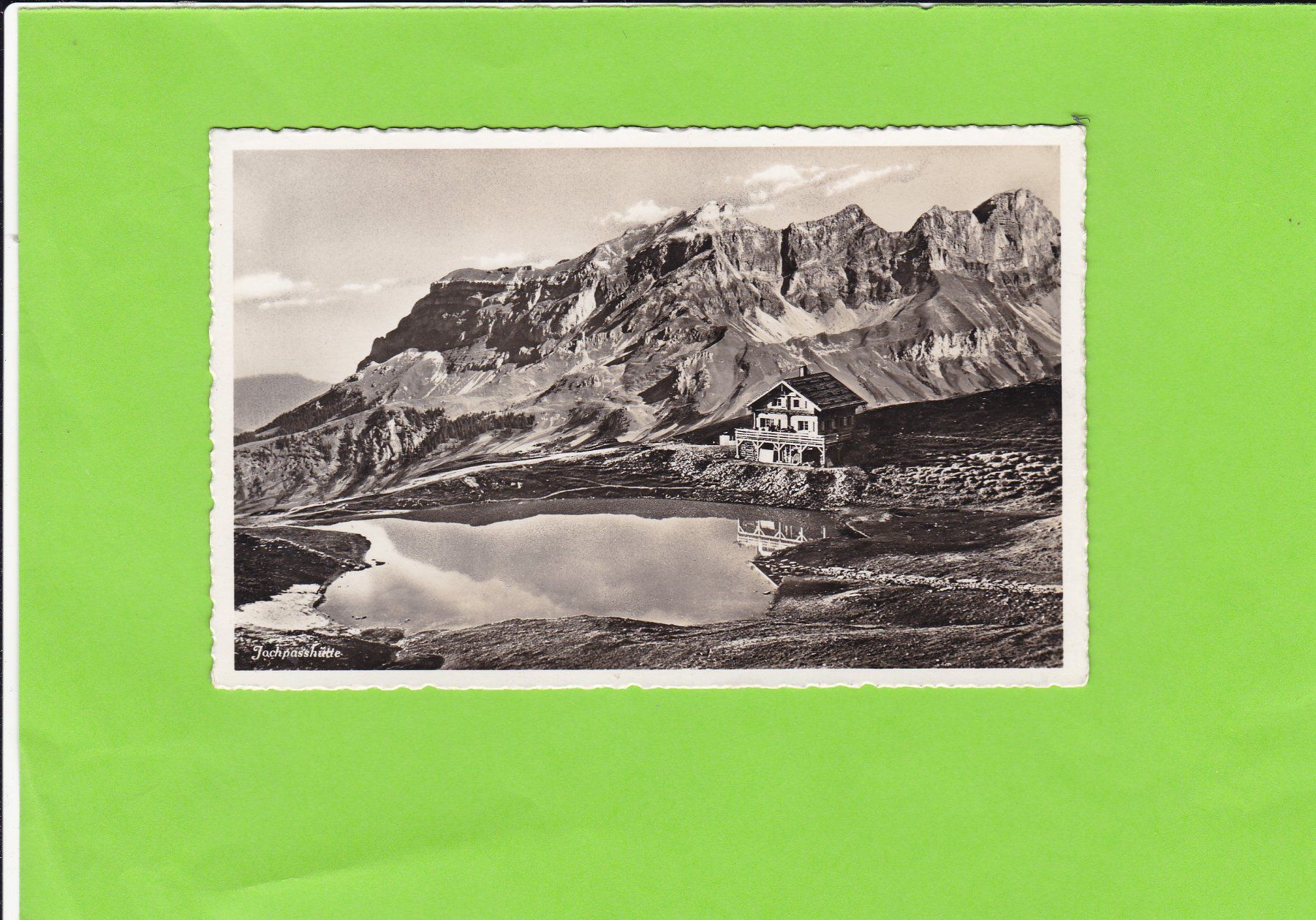 Cartoline postali: Jochpasshütte – Usato da St. Peterzell venduto da neckertal