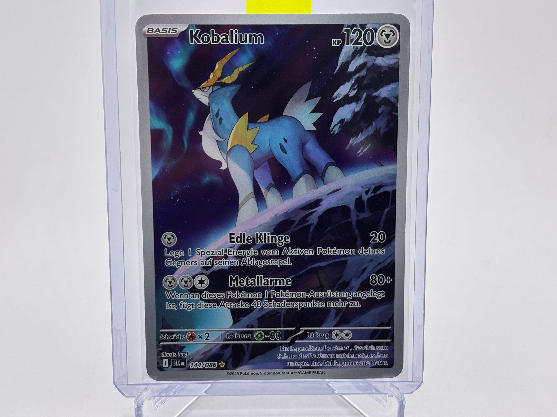 Pokémon Carte collezionabili: Schwarze Blitze - Kobalium  (BLK 144) - DE – Nuovo (secondo la descrizione) da Allschwil venduto da Bullach
