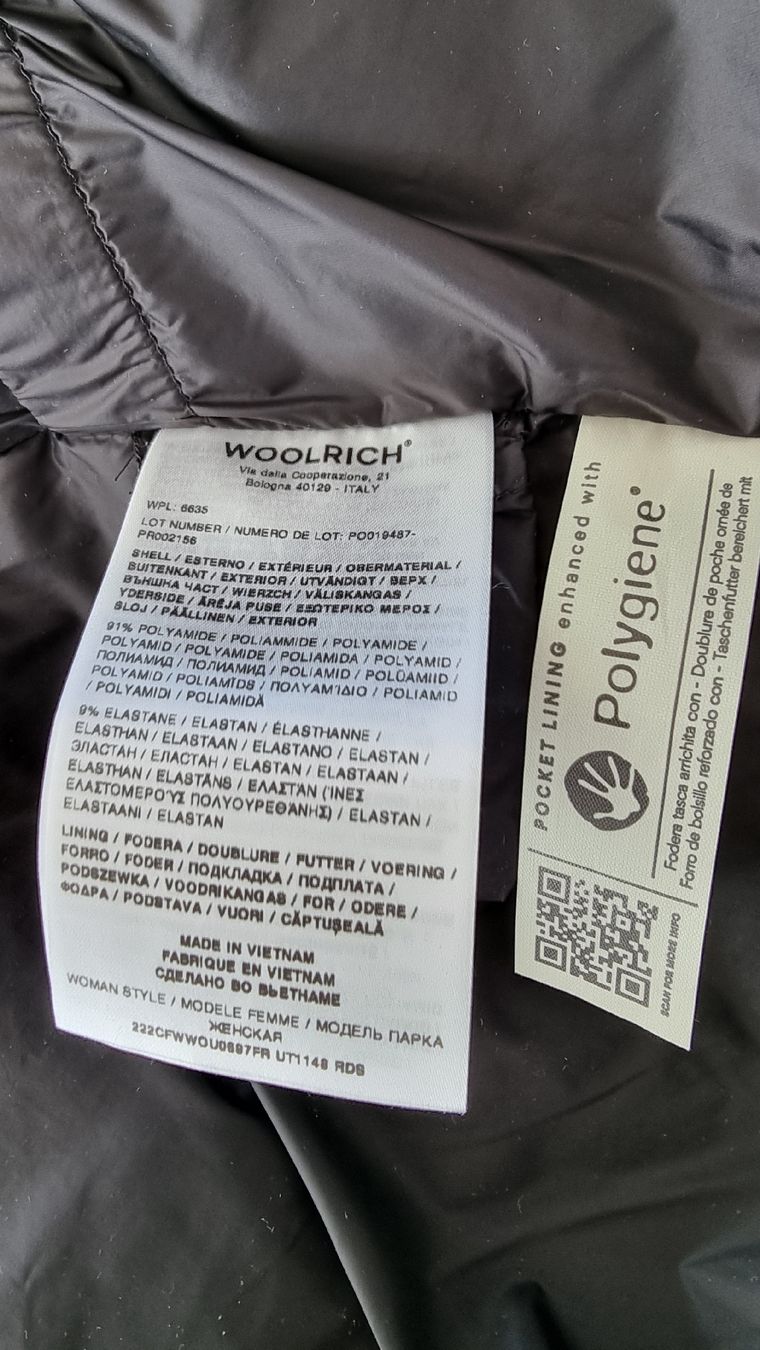 Woolrich Cappotti: Wintermantel XL Woolrich grün – Nuovo e nell'imballaggio originale da Untereggen venduto da cla_kb2w 3