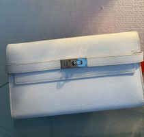 🐎 HERMÈS Kelly Long Wallet Epsom White PHW Fullset