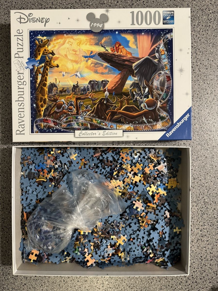 Ravensburger Puzzles: Ravensburger Puzzle / Der König der Löwen – Gebraucht aus Fahrweid von echouniform90 1